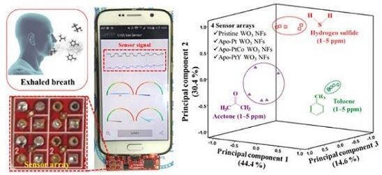 韩国发表新型呼气传感器,可辨识个别疾病生物