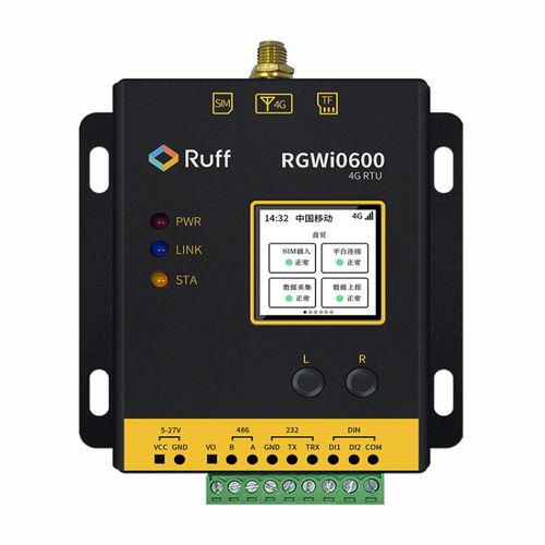 ruff低成本工业物联网数采网关 工厂远程监控 市政能耗管理